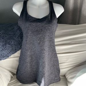 Beyond yoga tank spacedye w/built in bra